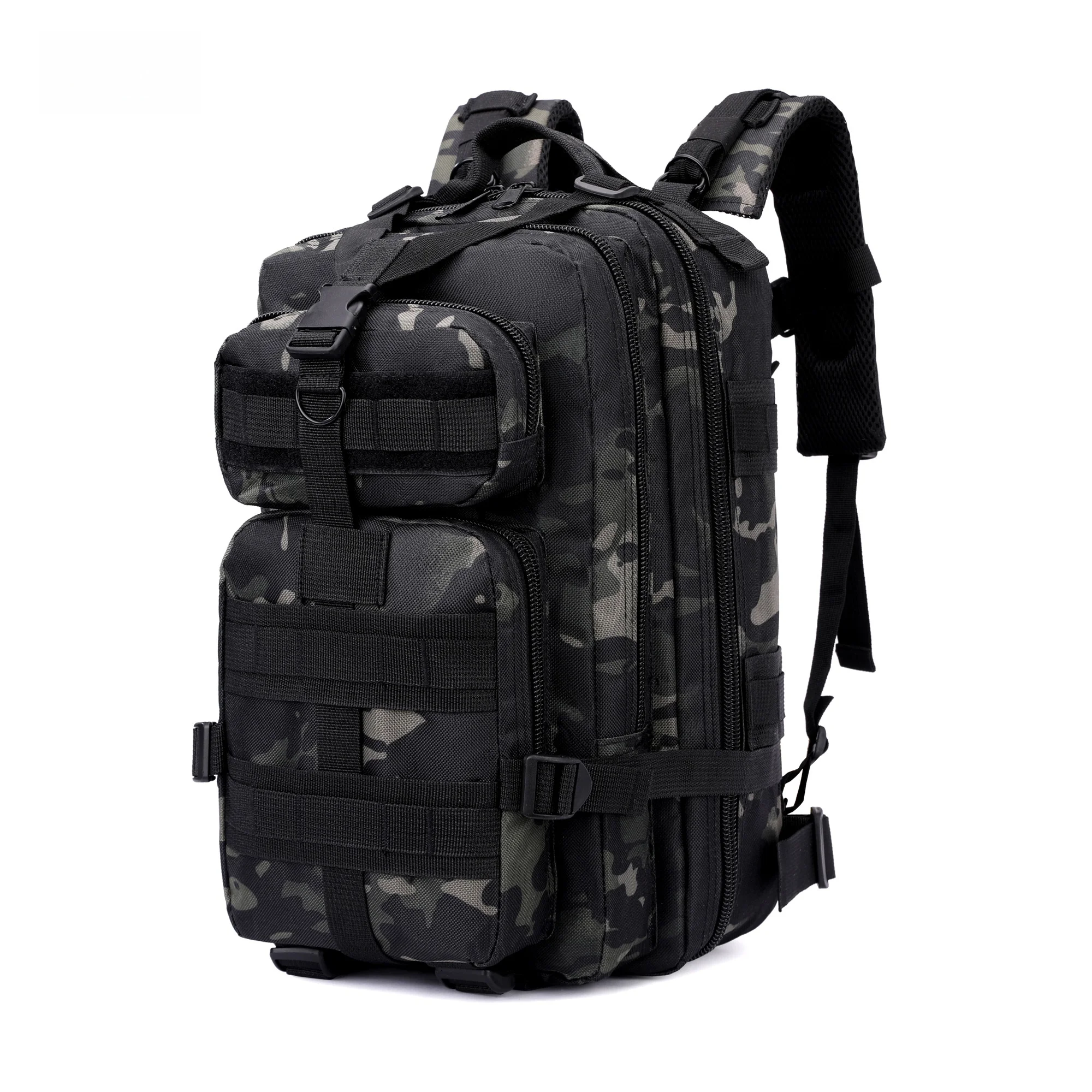 Spain Warehouse 3-Day Assault Pack 50L Tactical Backpack Molle System Camouflage Waterproof Large Capacity Outdoor Camping Bag