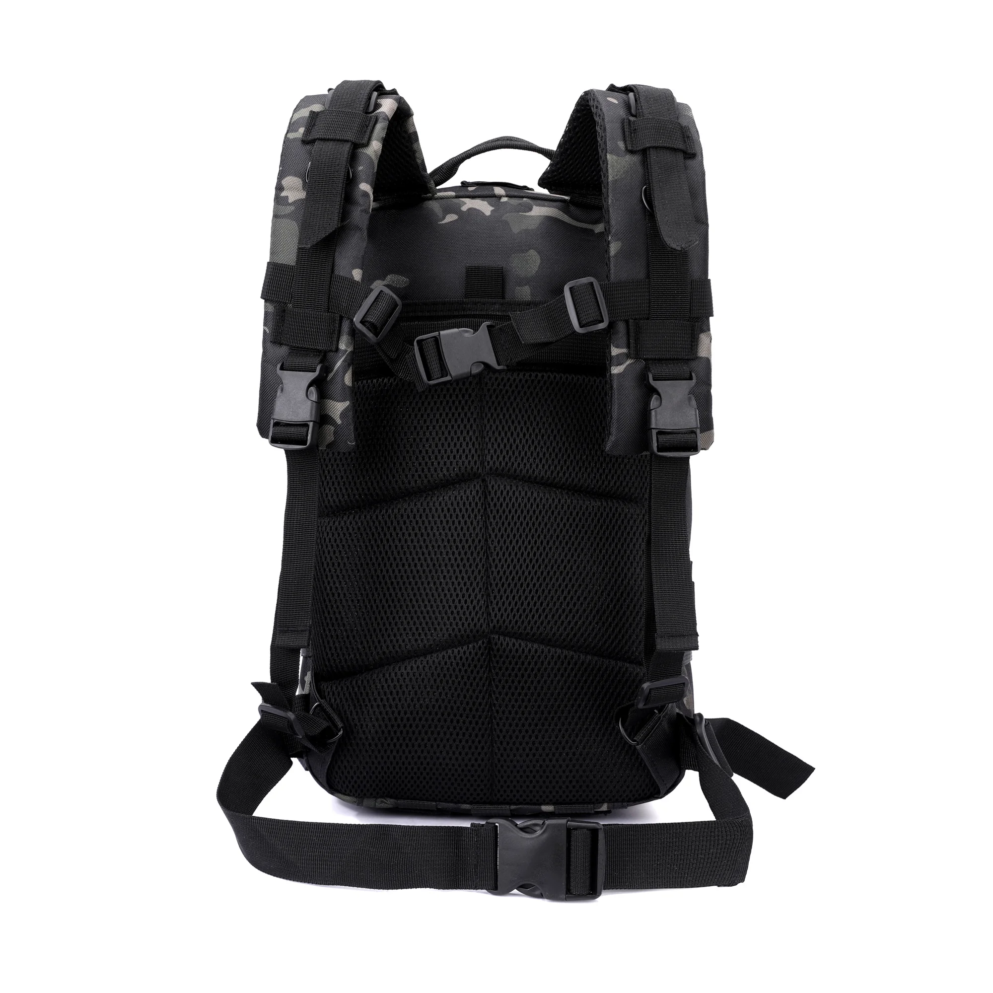 Spain Warehouse 3-Day Assault Pack 50L Tactical Backpack Molle System Camouflage Waterproof Large Capacity Outdoor Camping Bag