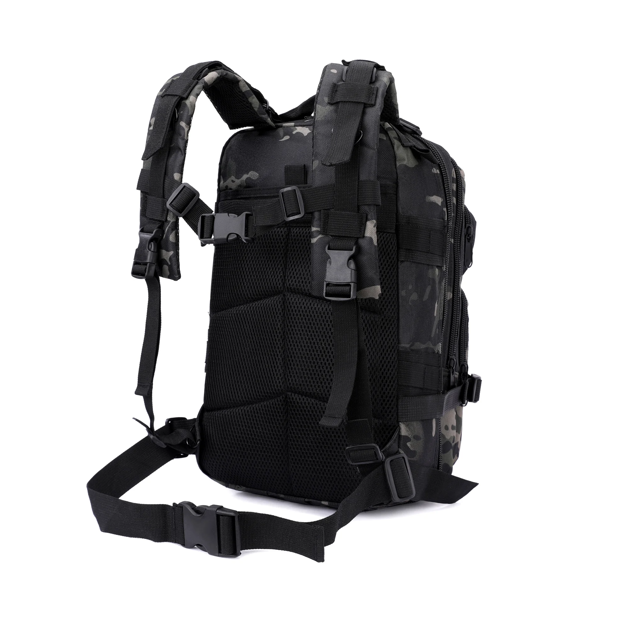 Spain Warehouse 3-Day Assault Pack 50L Tactical Backpack Molle System Camouflage Waterproof Large Capacity Outdoor Camping Bag