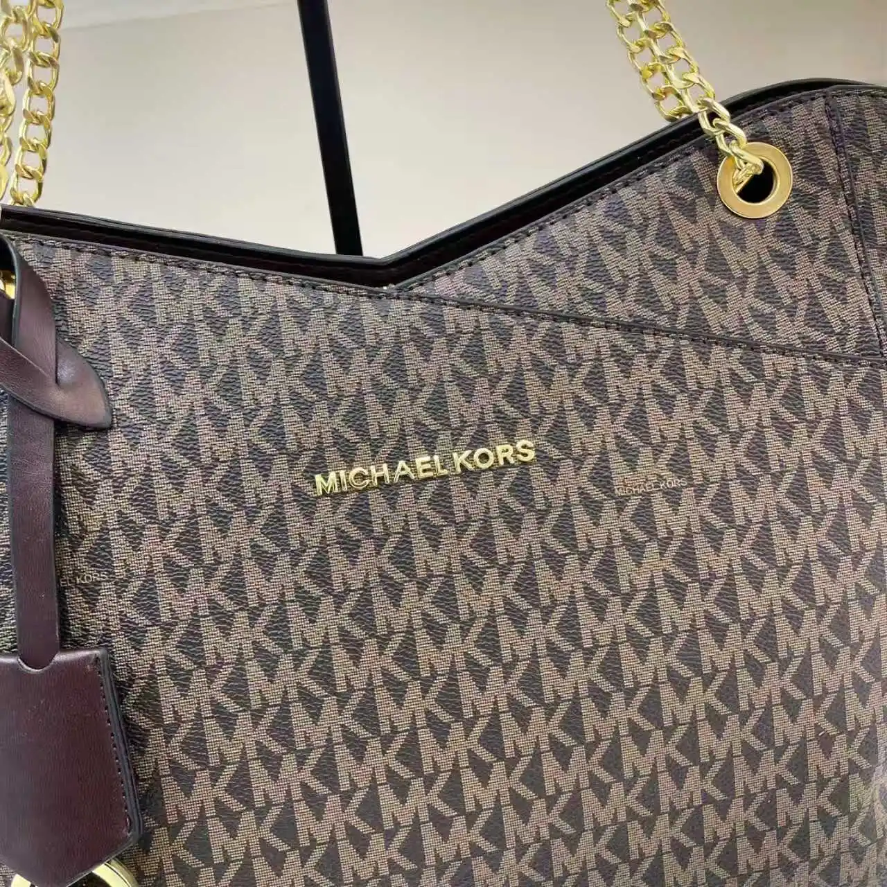 Michael Kors 2026 new fashion high-end versatile high-quality women's medium tote and crossbody bag