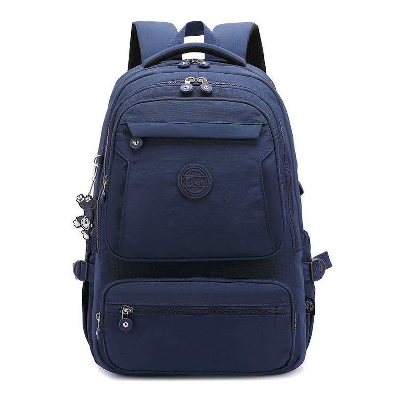 TEGAOTE Lightweight Big Large Capacity A4 14 15.6 16'' Laptop Men Women Backpack School Travel Bag Blue Grey Green Black M2306