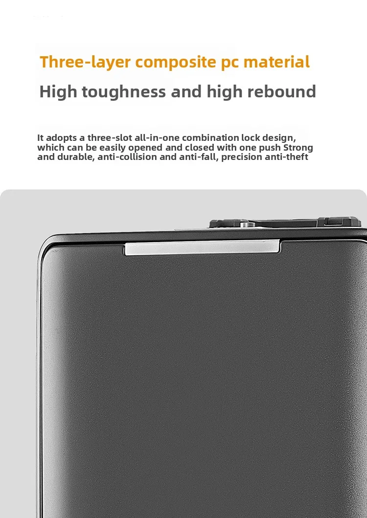 KLQDZMS Front Opening Compartment Multifunctional Aluminum Frame Luggage 20/24/26 Inch Large Capacity Password Travel Suitcase