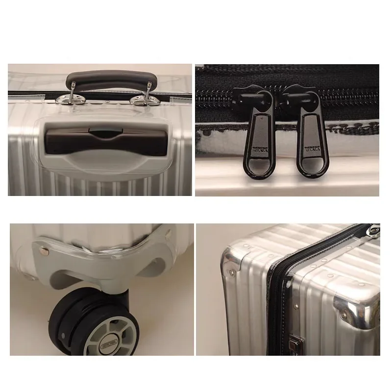 Luggage Cover For Rimowa Classic with Zipper Suitcase Protecter Case Transparent PVC Dustproof Case Customized Accessories