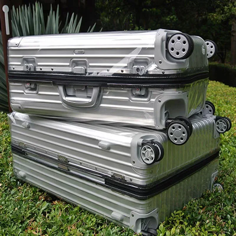 Luggage Cover For Rimowa Classic with Zipper Suitcase Protecter Case Transparent PVC Dustproof Case Customized Accessories