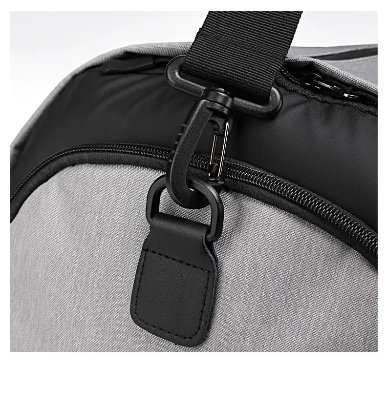 OZUKO Garment Bag Multifunction Men Suit Storage Large Capacity Luggage Handbag Male Waterproof Travel Duffel Bag Shoes Pocket