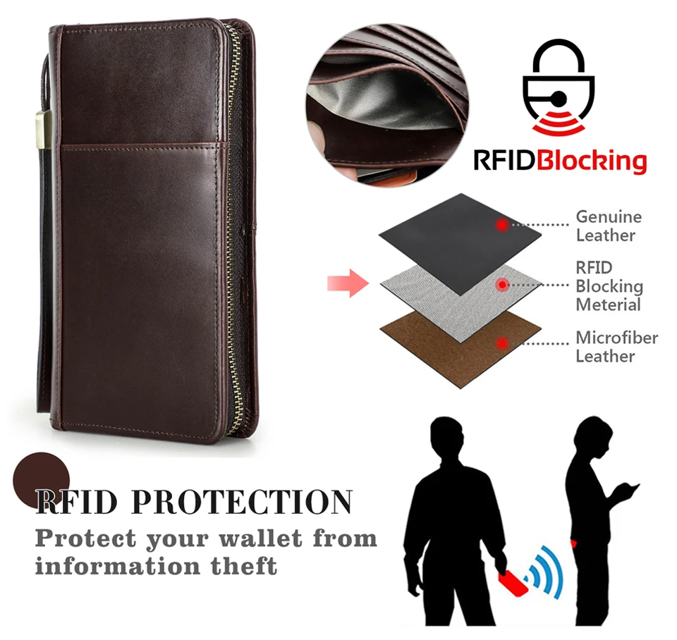 CONTACT'S Genuine Leather Men Passport Cover with Pen Slot Family Passport Travel Wallets ID Card Bag Organizer Document Pouch