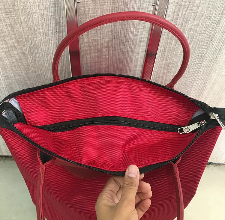 New Women Travel trolley bags Women bag wheels wheeled bags carry on luggage Bags on wheels trolley bags Rolling Luggage bag
