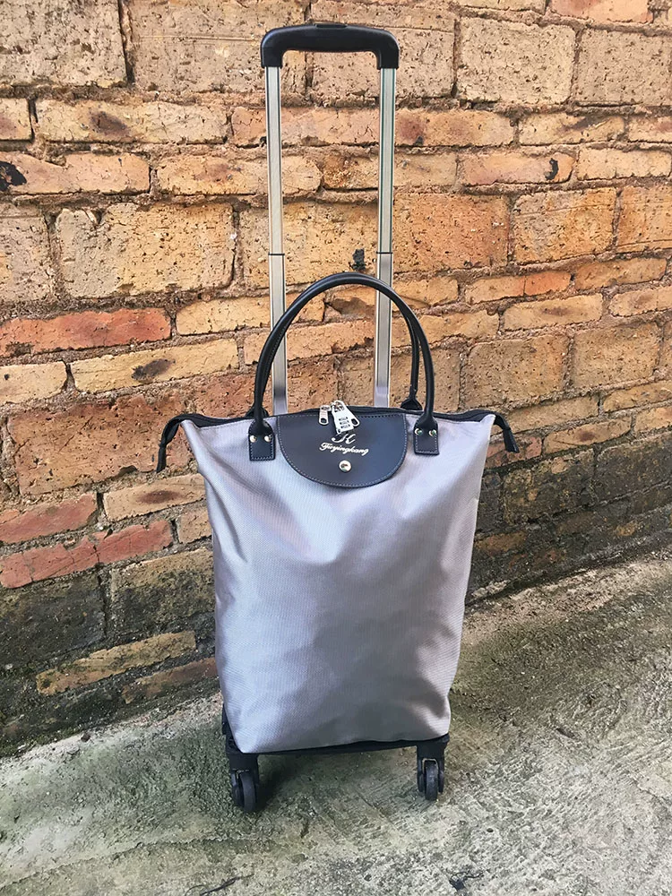 New Women Travel trolley bags Women bag wheels wheeled bags carry on luggage Bags on wheels trolley bags Rolling Luggage bag