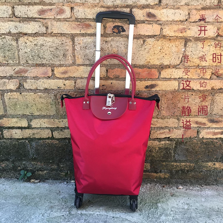 New Women Travel trolley bags Women bag wheels wheeled bags carry on luggage Bags on wheels trolley bags Rolling Luggage bag