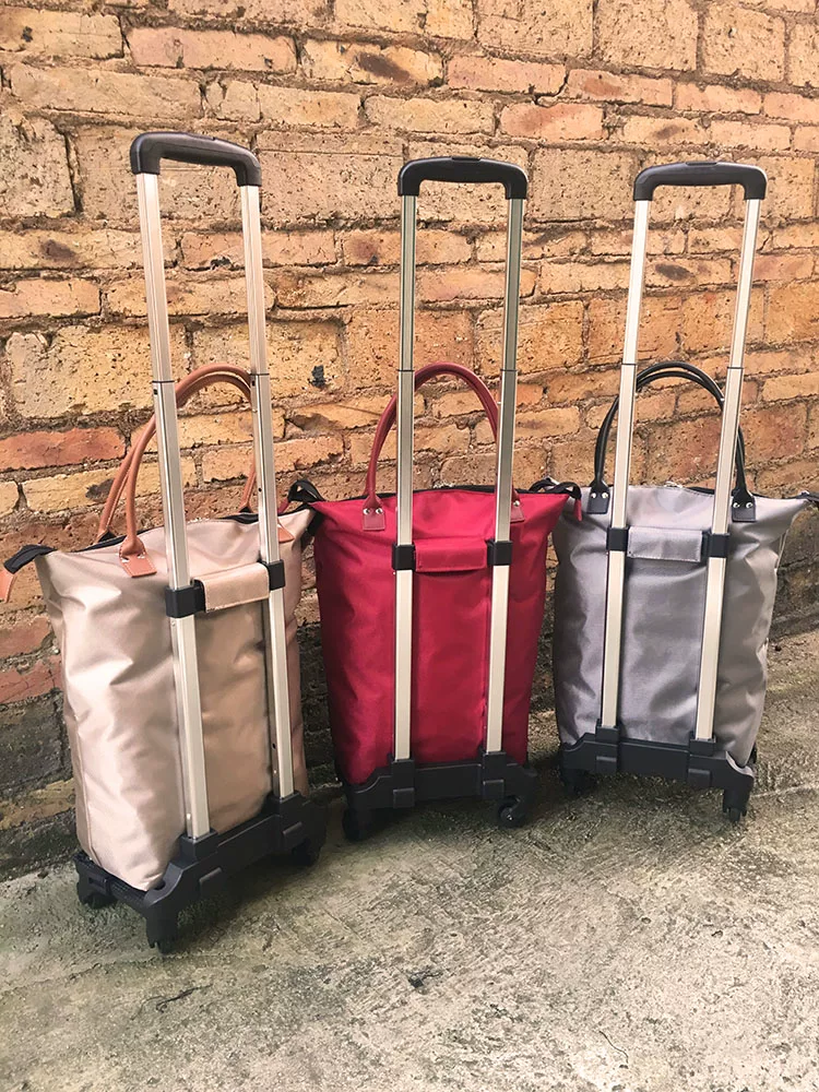 New Women Travel trolley bags Women bag wheels wheeled bags carry on luggage Bags on wheels trolley bags Rolling Luggage bag