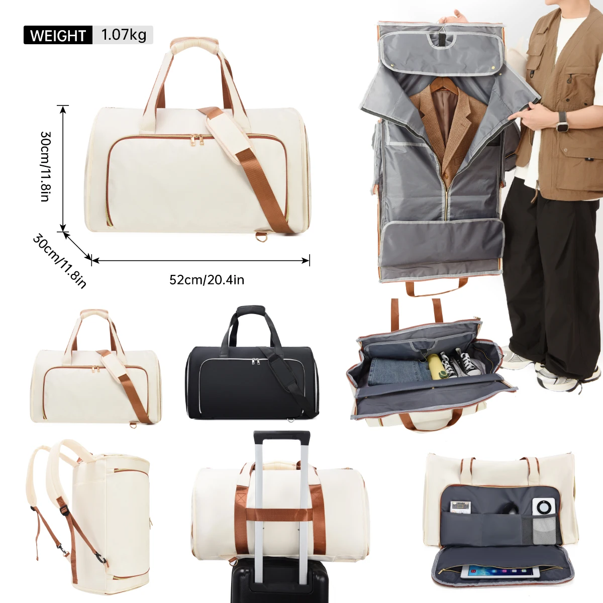 Extra Large Capacity Travel Bag, Pouch for Men and Women, Quilt Storage Bag, Hand Luggage, Checked Luggage, Moving Luggage, Mult