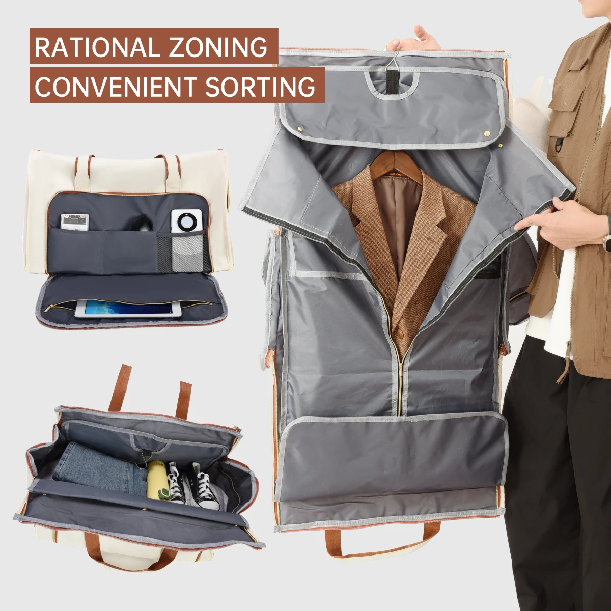 Extra Large Capacity Travel Bag, Pouch for Men and Women, Quilt Storage Bag, Hand Luggage, Checked Luggage, Moving Luggage, Mult
