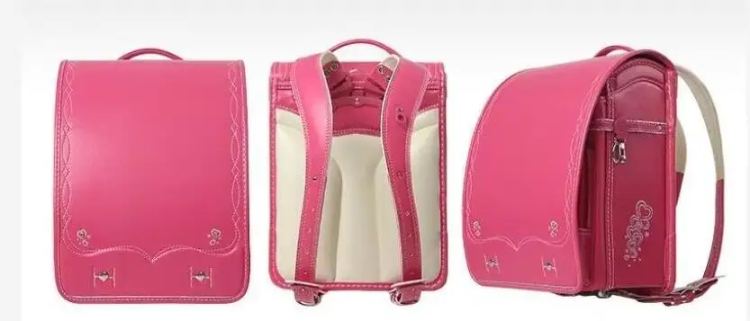 Randoseru Backpack School Backpack PU leather Satchel Japan Bag Japanese School Bag Randoseru Girls PU Leather Book bag for Girl