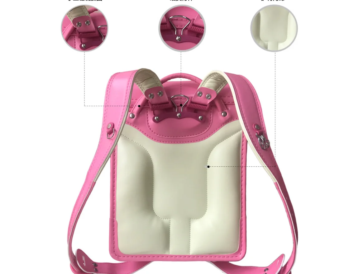 Randoseru Backpack School Backpack PU leather Satchel Japan Bag Japanese School Bag Randoseru Girls PU Leather Book bag for Girl