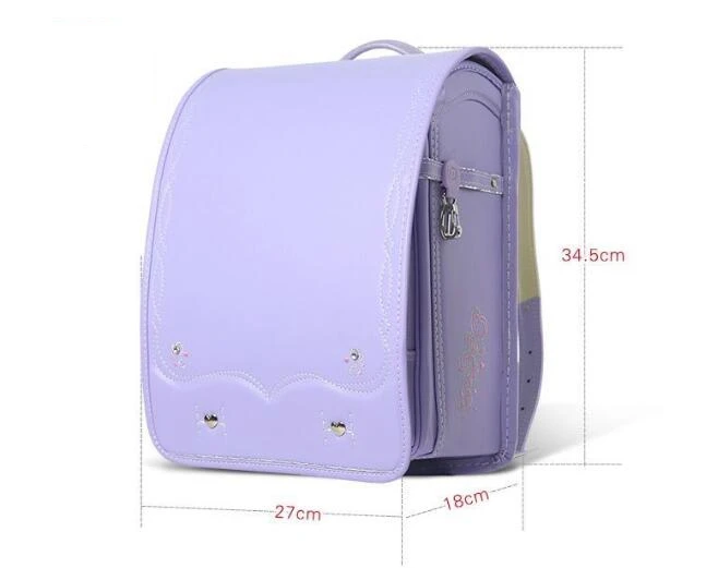 Randoseru Backpack School Backpack PU leather Satchel Japan Bag Japanese School Bag Randoseru Girls PU Leather Book bag for Girl