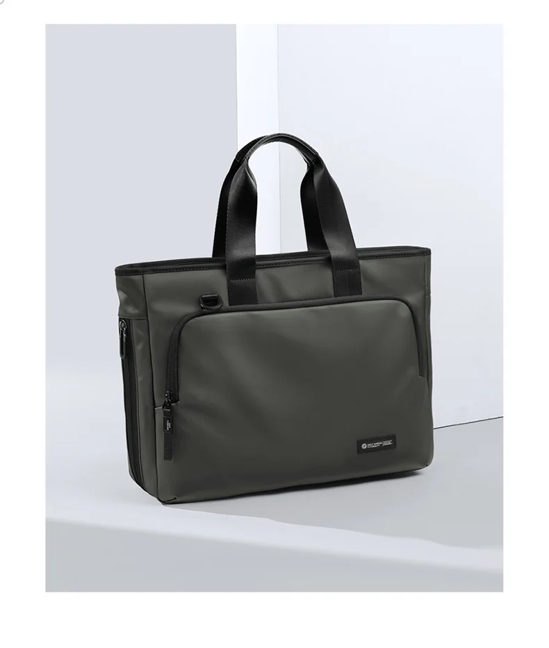 GOLF Men's Handbag Waterproof Nylon Briefcase 16” Laptop Bag Detachable Strap  Business Trips Oxford Cloth Document Organize