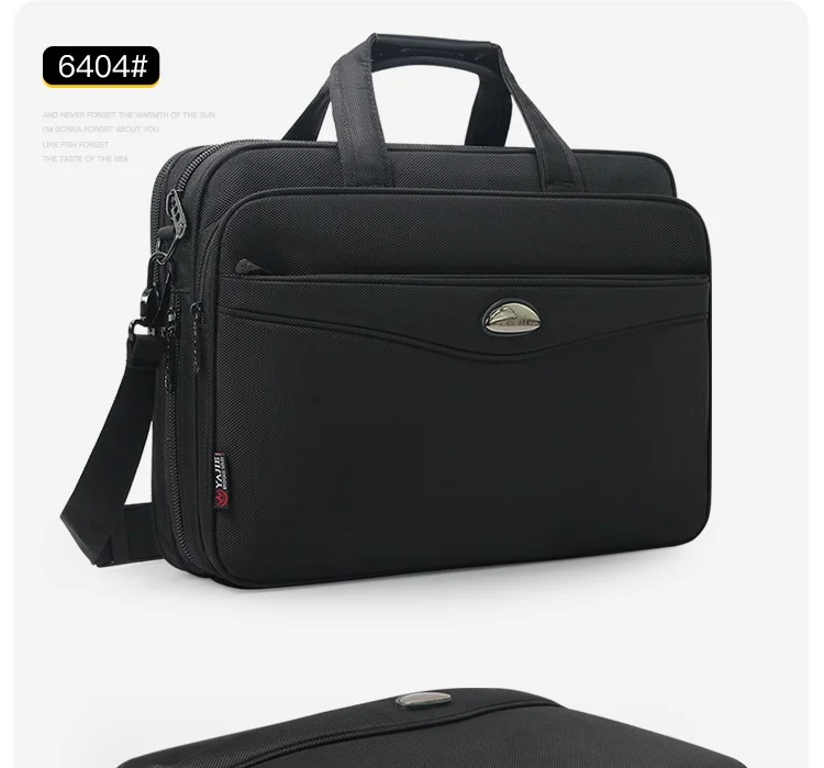 Large Capacity Briefcase Bag Men Business Bag 15.6 Inch Laptop Bag Shoulder Bags Canvas Handbags Notebook Bags Messenger