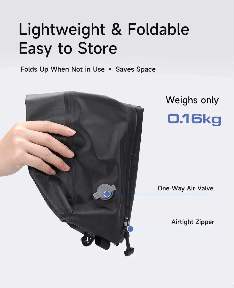 Tigernu Vacuum Compression Bags With Pump Separate Vacuum Pack Travel Portable Bag Waterproof TPU Luggage Packaging Portion Bags