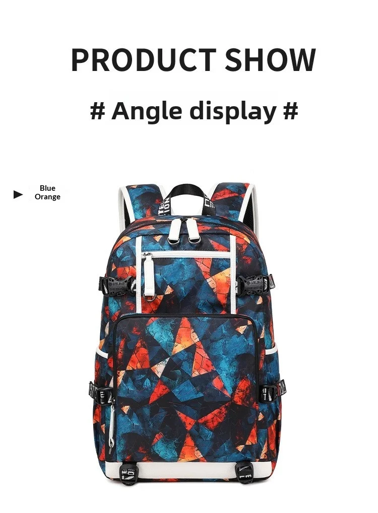 My Hero Academia Anime Print School Backpack Large Capacity Unisex Bookbag for Boys Girls Travel Casual Daypack