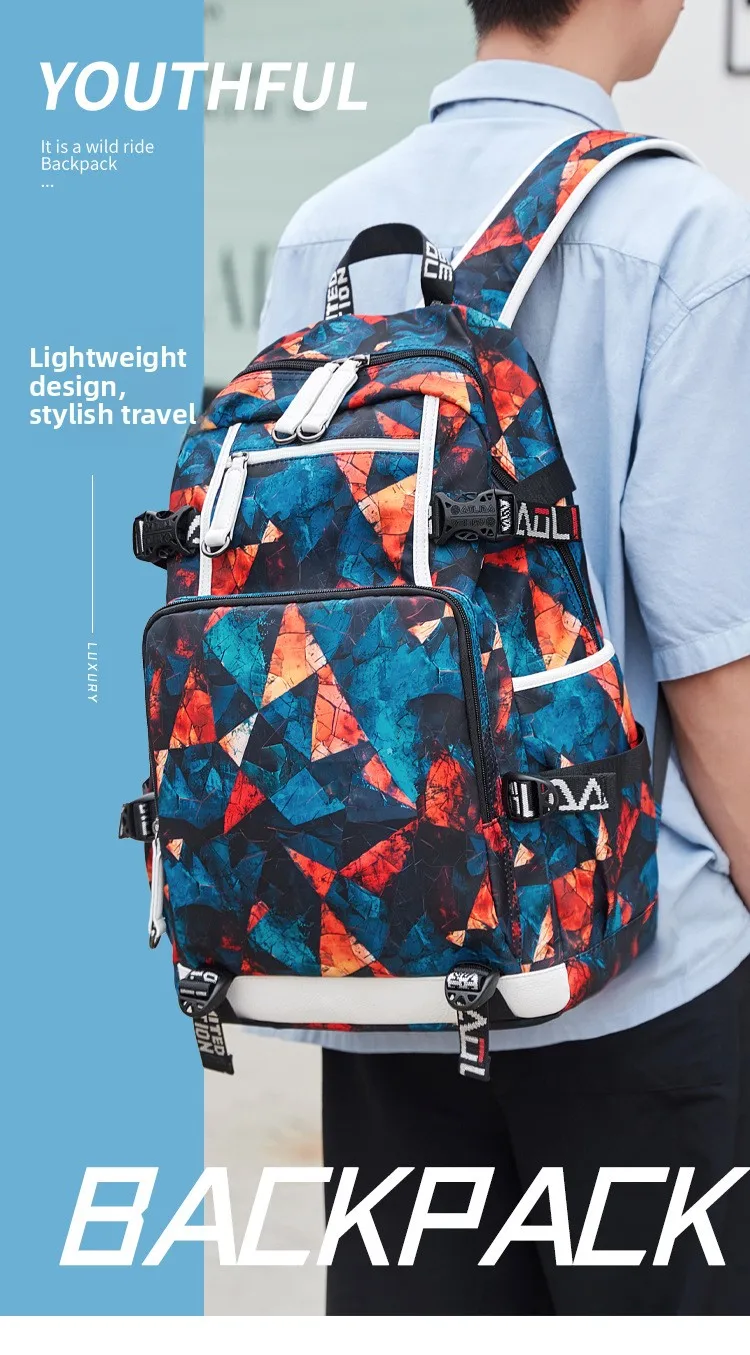 My Hero Academia Anime Print School Backpack Large Capacity Unisex Bookbag for Boys Girls Travel Casual Daypack