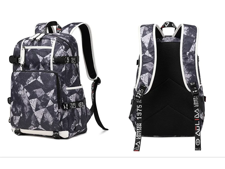 One Piece Zoro Print Large Capacity School Backpack For Kids Teens Anime Bookbag