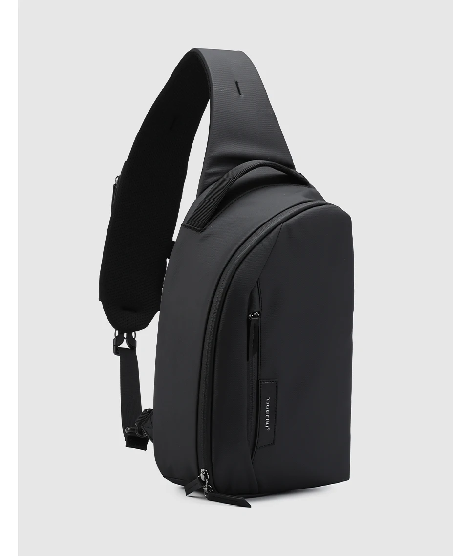 Tigernu Fashion Men's Shoulder Bag Travel Chest Bags for Men Water-Resistant Sling Bag Cross Bag Large Capacity 11 Inch IPad Bag
