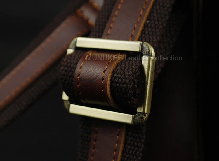 Luxury Genuine Leather Men Briefcase Business Bag Leather Portfolio Laptop Bag Shoulder Messenger Bag Male Document Office Bag