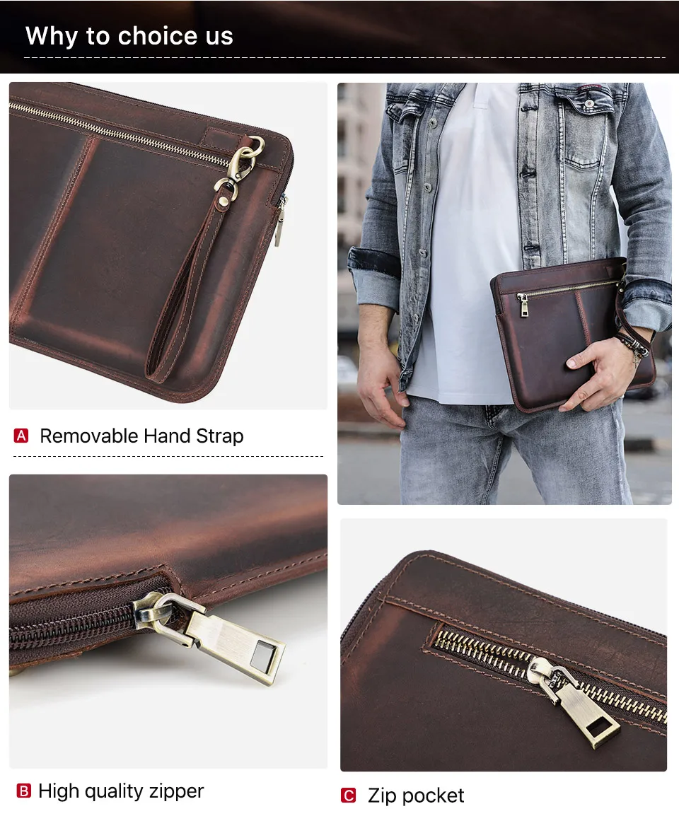Laptop Briefcase Men For Macbook Air Pro 13 14 15 inch Cowhide Handbag Sleeve Tablet Pouch Case Lenovo Thinkpad Matebook Funda