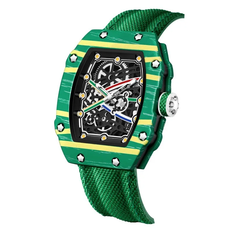 New Sports Fashion Quartz Watch for Men and Women, Ultra-Thin Barrel Series, Trendy and Fashionable, with Luminous Display, Nylon Strap, Electronic Quartz Movement, Suitable for Men, Ideal Gift for Valentine's Day, Easter, Birthdays, Christmas, or for Friends - Suitable for Business or Casual Occasions
