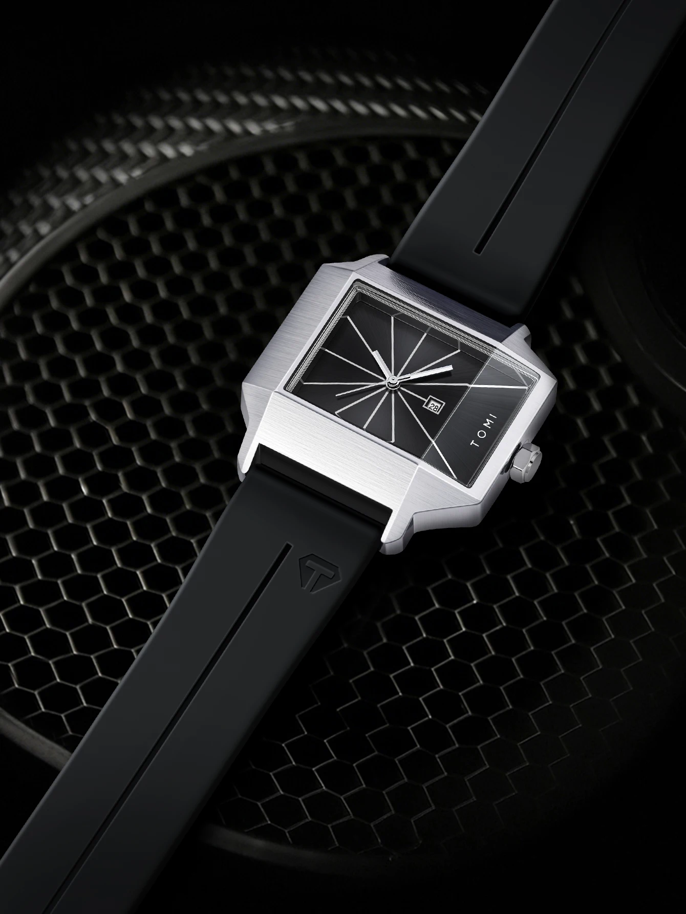 TOMI Simple Men's Watch New Calendar Quartz Business Fashion Wristwatch Textured Men's Gift