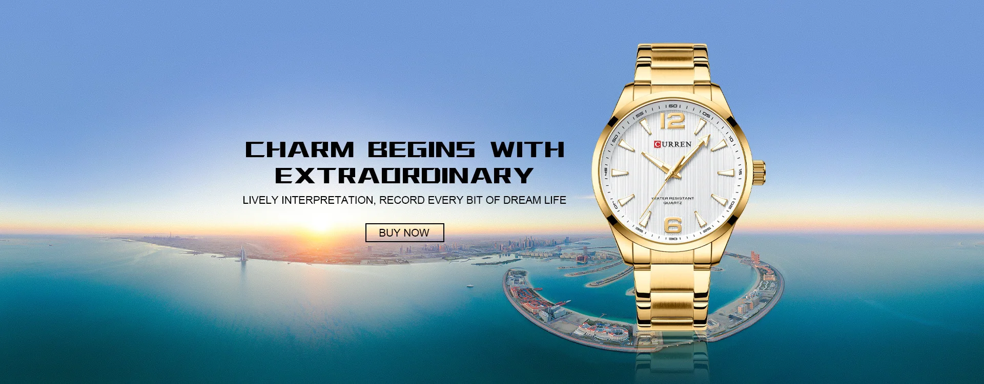 CURREN 8434 Fashion Brand Men's Watch Waterproof Night Light Elegant Business Stainless Steel Strap Mens Gift Watch Reloj Hombre