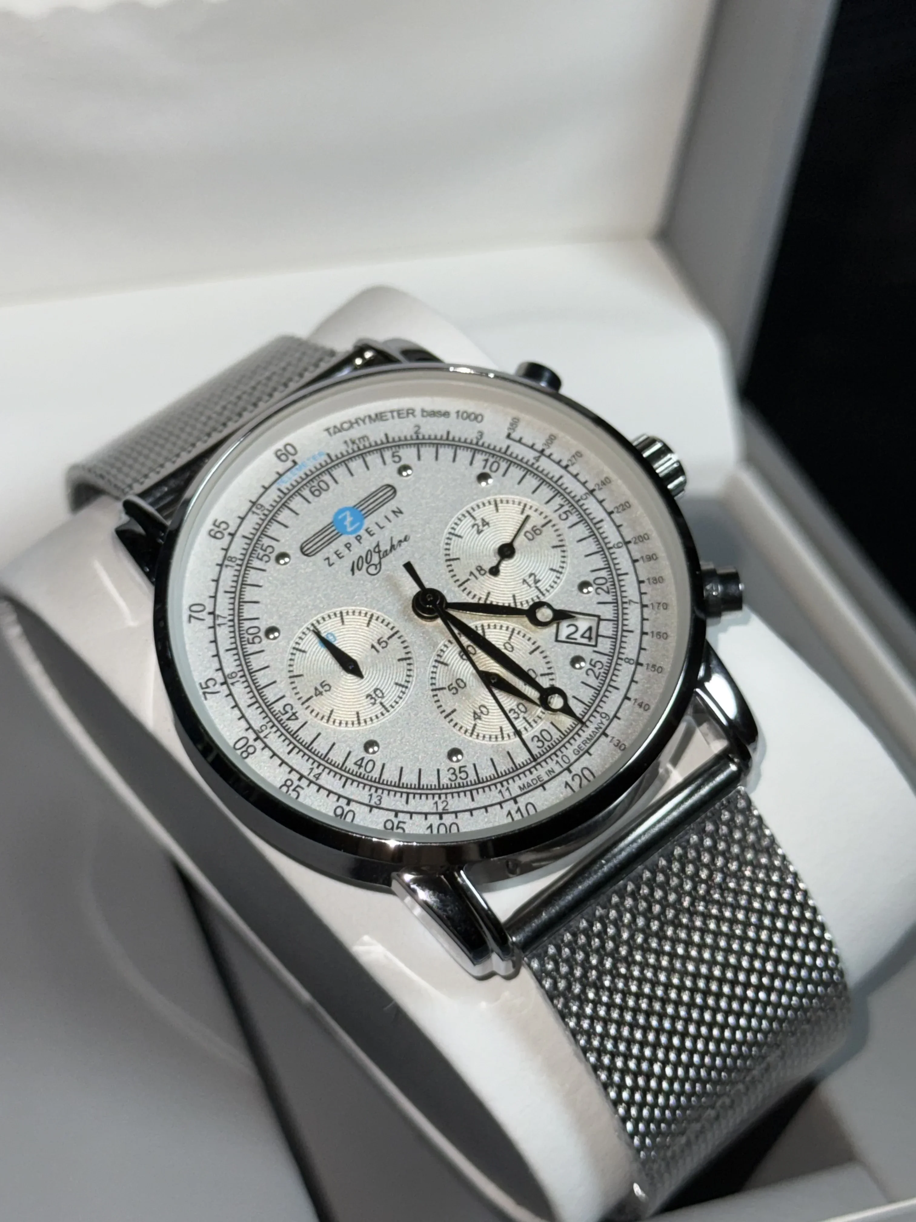 Zeppelin Airship Automatic Mens Watch Retro Business Commemorative Gift Fashion Leisure Timepiece Case New Watch
