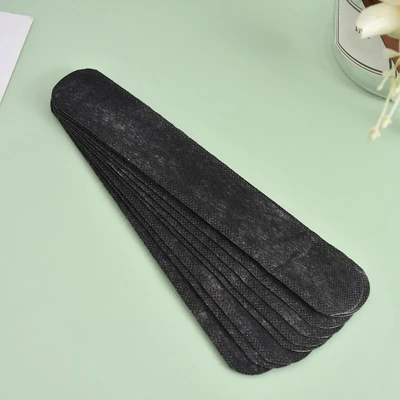 10/100Pcs Invisible Hat Sweat Absorber Stickers Liner Bands Sweatband Visor Hat Size Reducer Cap Anti-dirty Strips Pads Tape