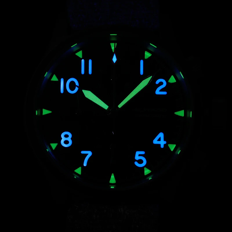 Militado ML1868KF Retro VK67 Quartz Chronograph Watch Stainless Steel Case 3 Dial Waterproof 100M Multifunction Military Watch
