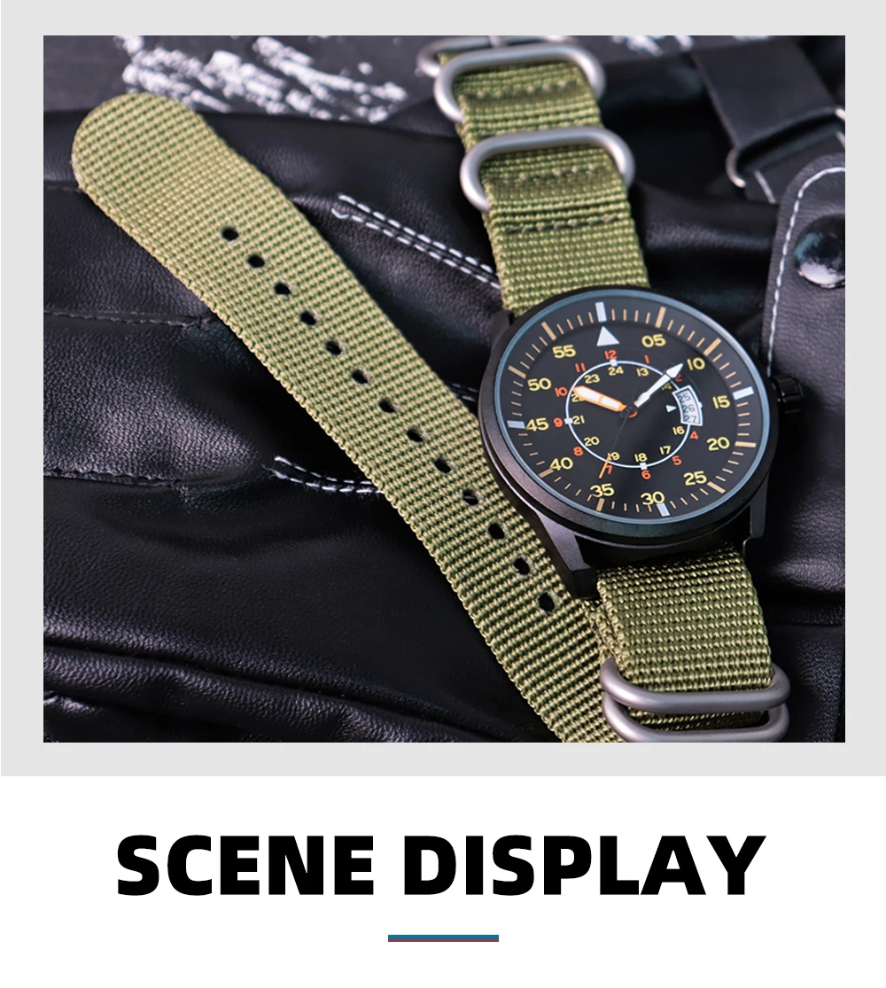 ADDIESDIVE Men Watches Luxury Luminous Wristwatches Reloj Hombre 50M Waterproof Date Men's Quartz Watch Relogio Masculino
