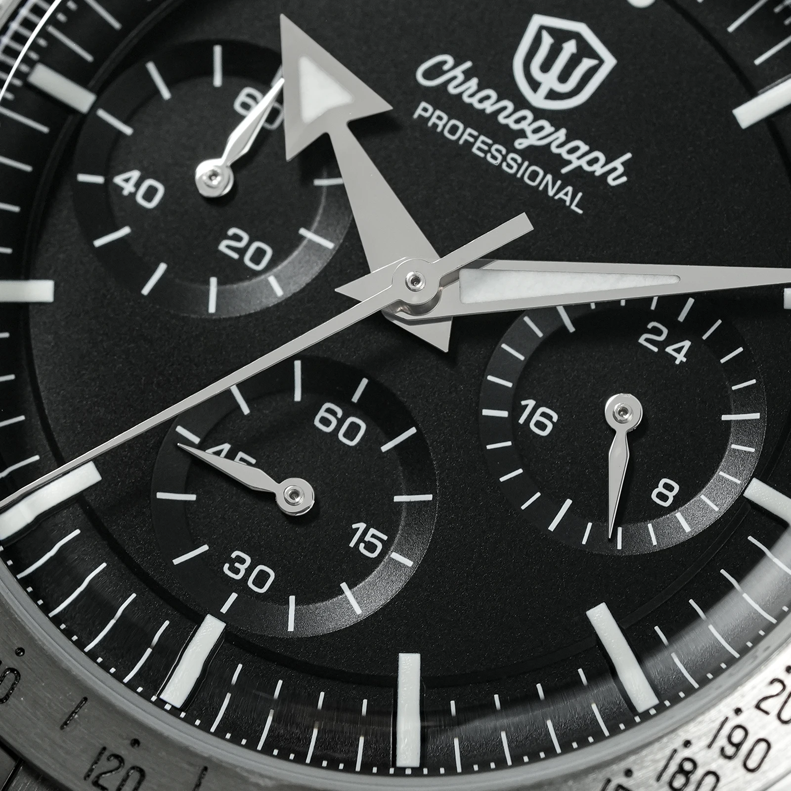 Watchdives New Wd1863 Quartz Men Watch VK63 Chronograph Bubble Sapphire Waterproof 39Mm Steel Top Brand Luxury Business Watch