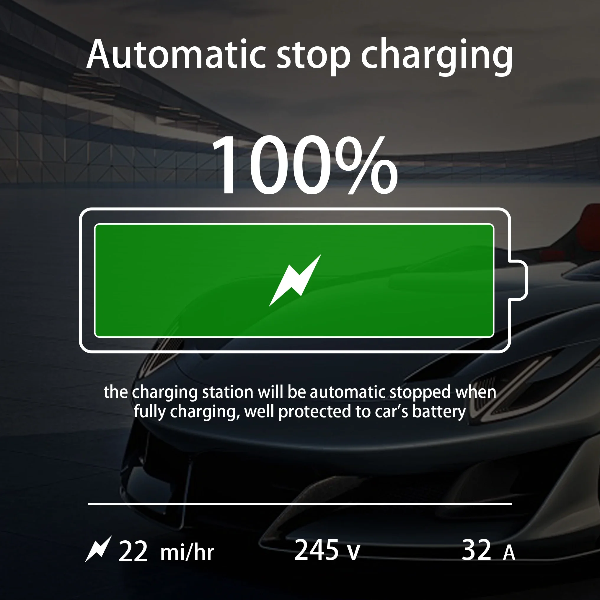 Feyree 11KW Type2 Cable 16A 3Phase EV Portable Charger 32A 7KW EVSE Charging Box 5M Cable CEE Male Plug for Electric Car Charger