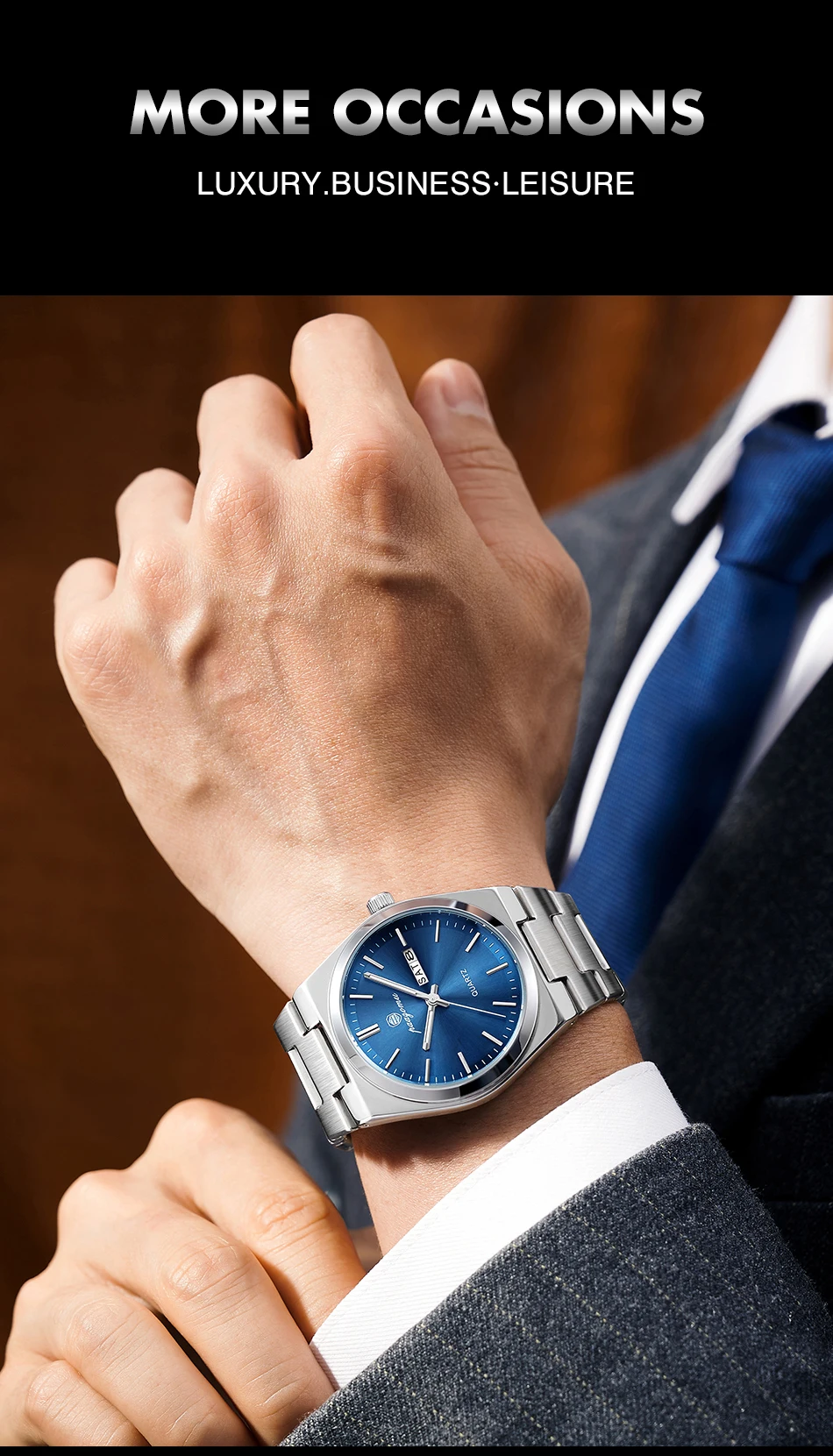 PAAZOMU Ultra Thin Quartz Watch Men Women Minimalist Style Waterproof Luminous Wristwatch Comfortable Strap Daily Office Gift