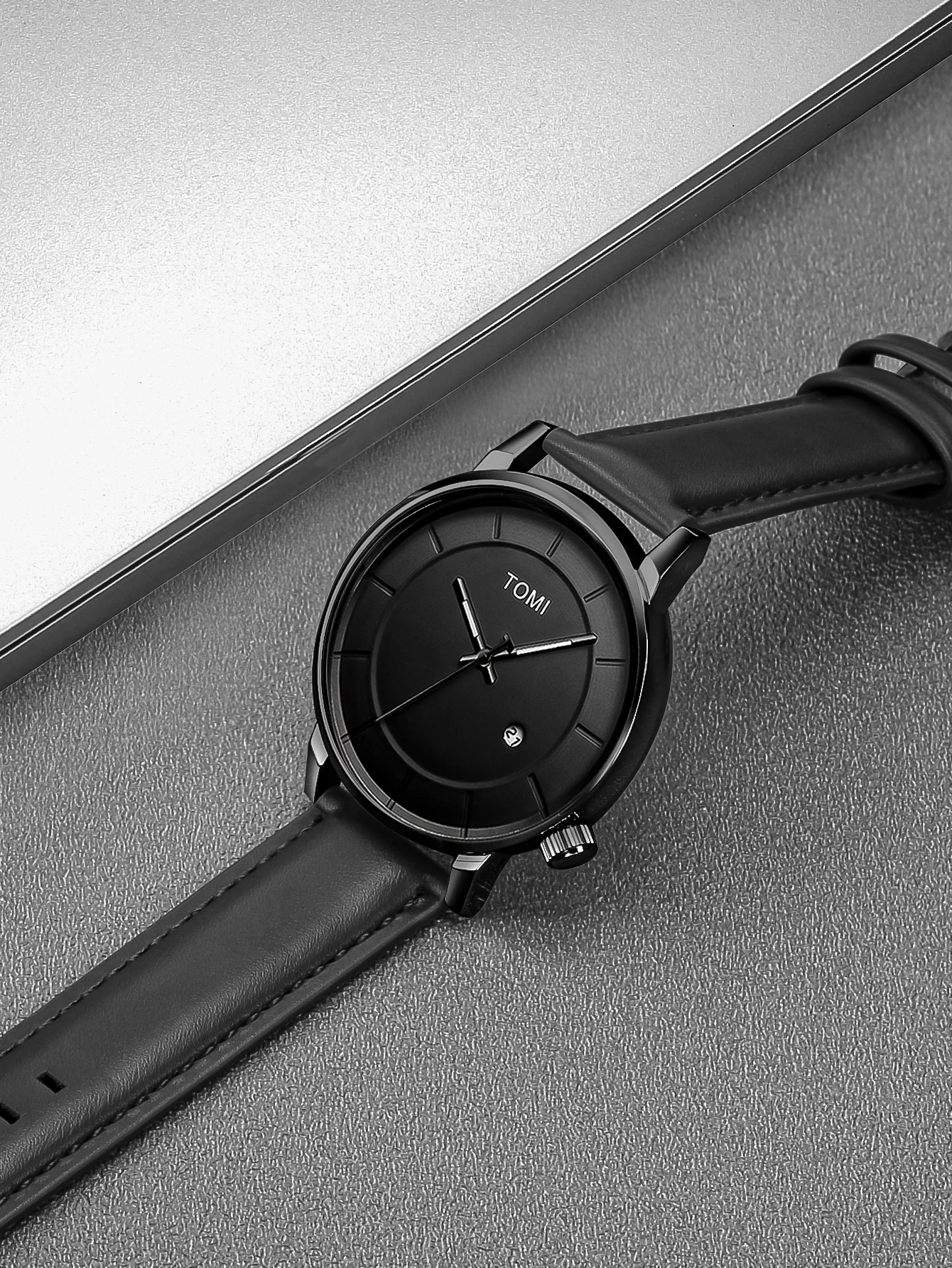 TOMI Luxury Men's Watch Fashion Original Brand Business Men's Quartz Watch