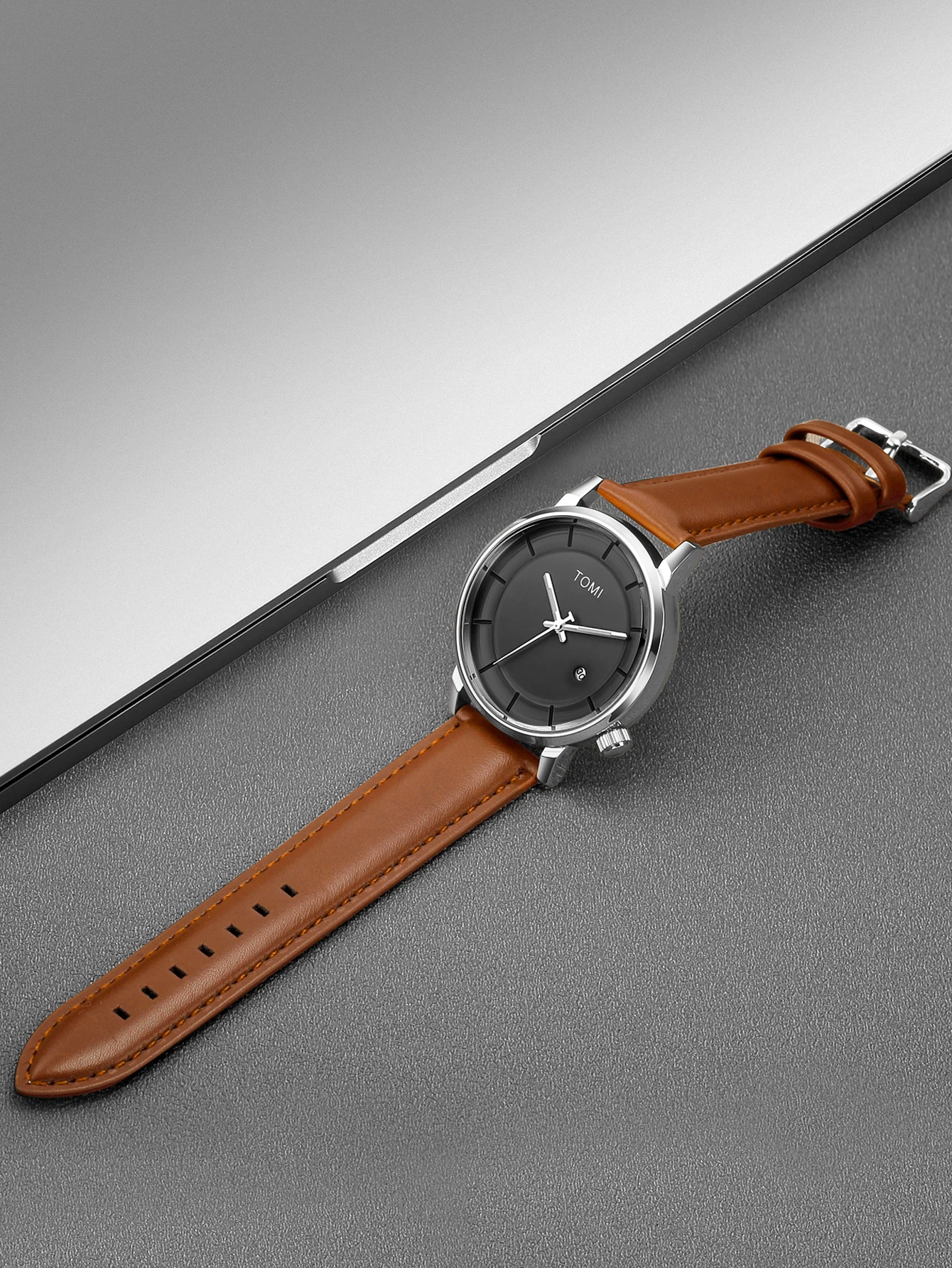 TOMI Luxury Men's Watch Fashion Original Brand Business Men's Quartz Watch
