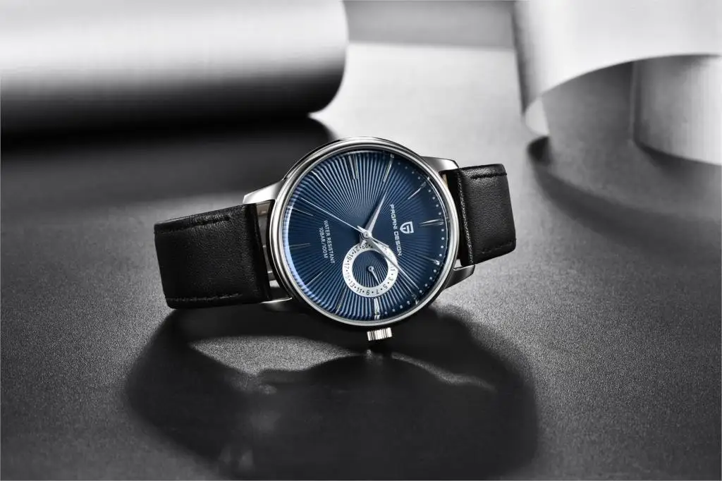 Original PAGANI DESIGN 1654 Fashion Casual Sports Watch Men Military Watch Stainless Steel Waterproof Quartz Watch Reloj Hombre