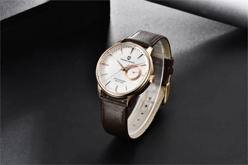 Original PAGANI DESIGN 1654 Fashion Casual Sports Watch Men Military Watch Stainless Steel Waterproof Quartz Watch Reloj Hombre