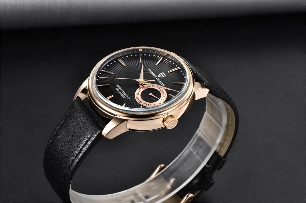 Original PAGANI DESIGN 1654 Fashion Casual Sports Watch Men Military Watch Stainless Steel Waterproof Quartz Watch Reloj Hombre