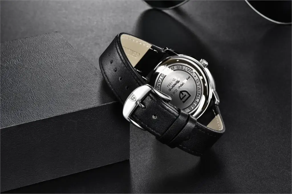 Original PAGANI DESIGN 1654 Fashion Casual Sports Watch Men Military Watch Stainless Steel Waterproof Quartz Watch Reloj Hombre