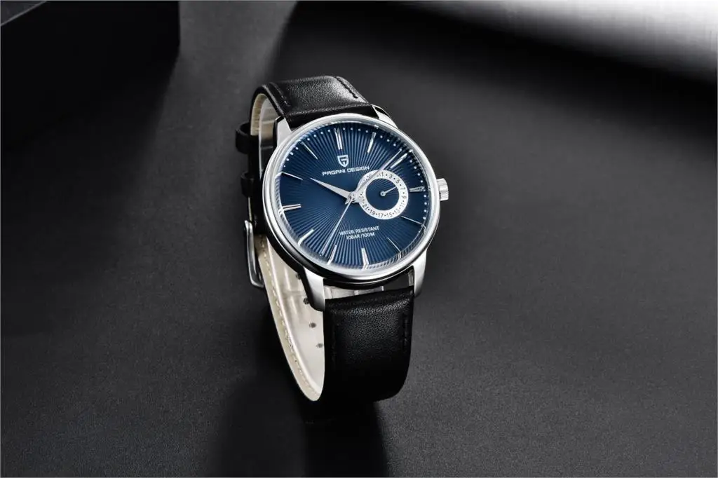 Original PAGANI DESIGN 1654 Fashion Casual Sports Watch Men Military Watch Stainless Steel Waterproof Quartz Watch Reloj Hombre