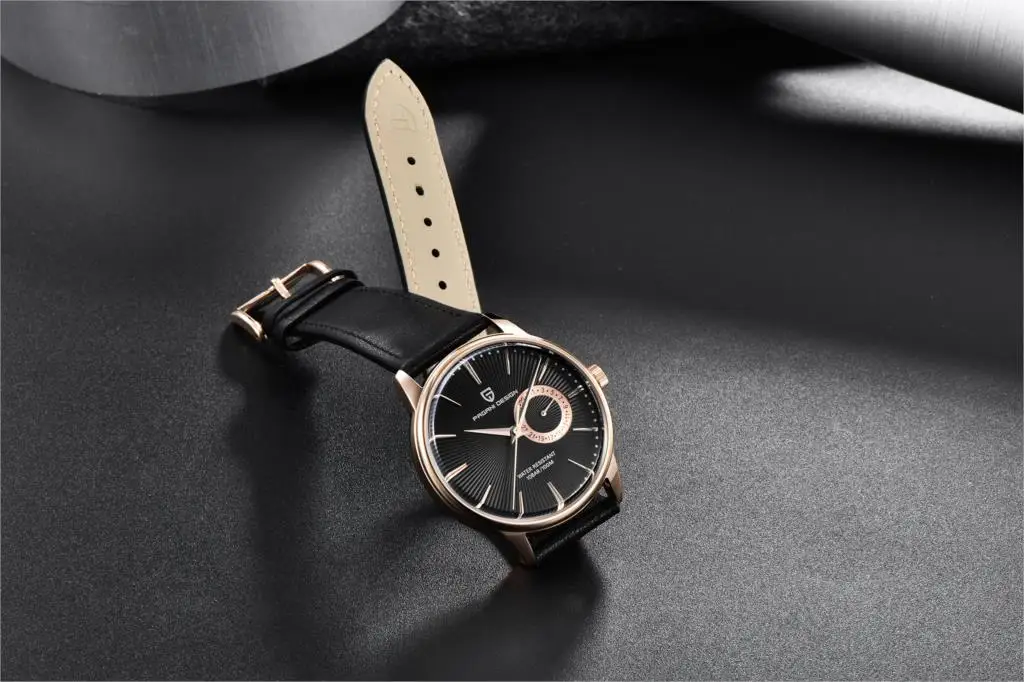Original PAGANI DESIGN 1654 Fashion Casual Sports Watch Men Military Watch Stainless Steel Waterproof Quartz Watch Reloj Hombre