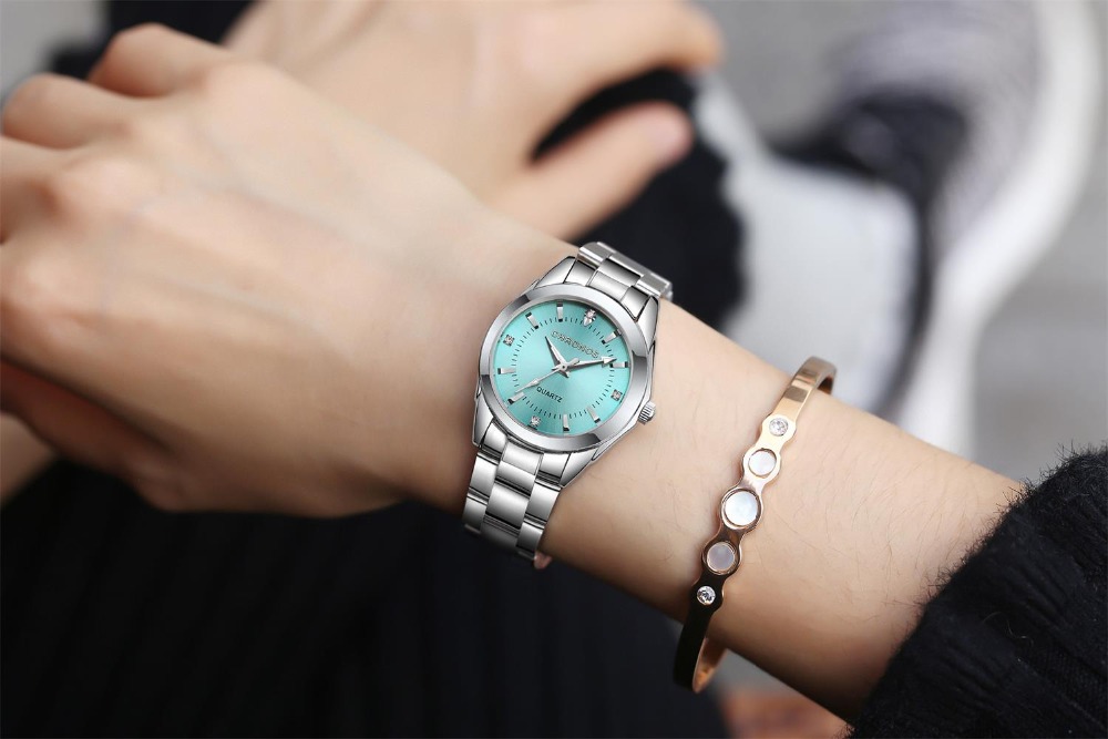 CHRONOS Elegant Women Watch Luxury Ladies Fashion Brand Wristwatch Quartz Movement Stainless Steel Gift for Female Girlfriend