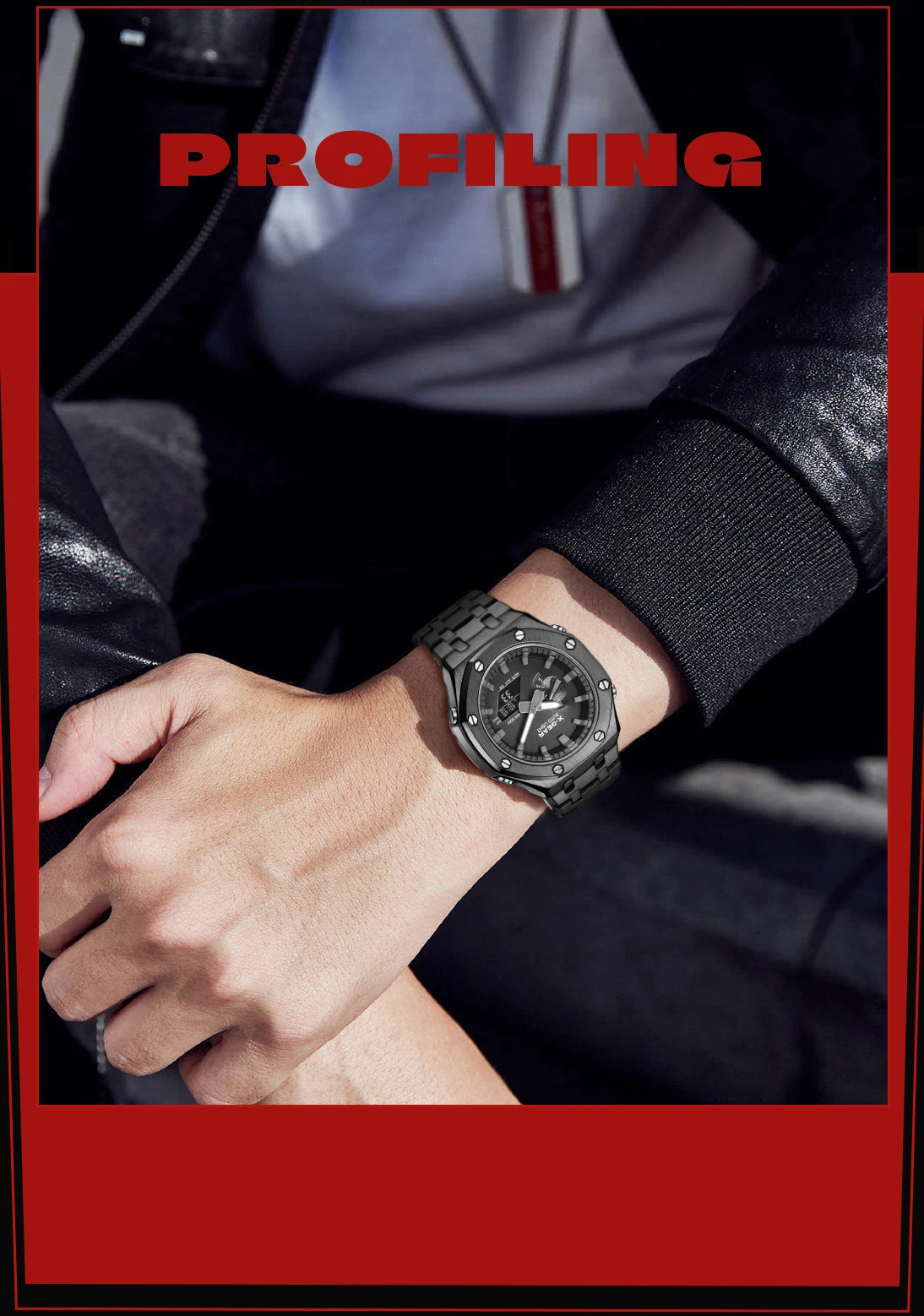 Fashion Casual Business Quartz Watch Waterproof Wristwatch Mens Sports Watches Business Man Electronic Watch Multi Functional
