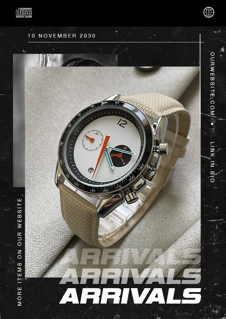 CILOA New Simple Watch Men's Light Luxury Gift High Quality Quartz Watch Brand Genuine Waterproof Men's Watch