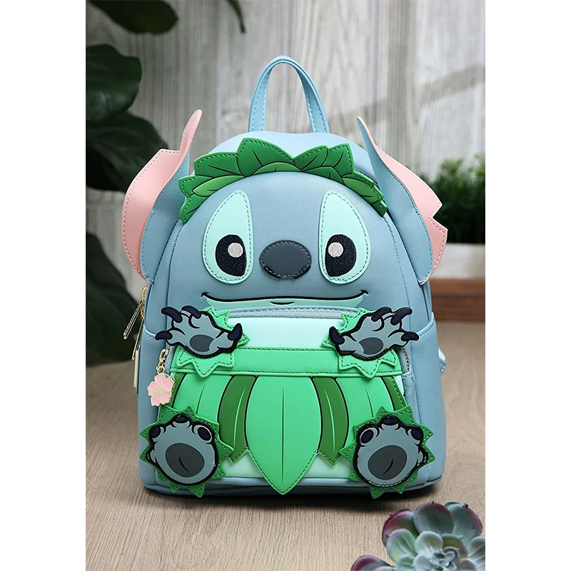 Loungefly Mini Backpack Cosplay Womens Double Strap Shoulder Bag Purse Lilo & Stitch
